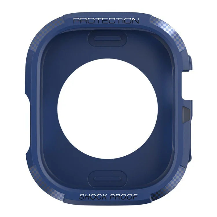 Capa Protetora TPU Carbono Três-Provas, Para Apple Watch Ultra 3 / 2 / 1 49mm