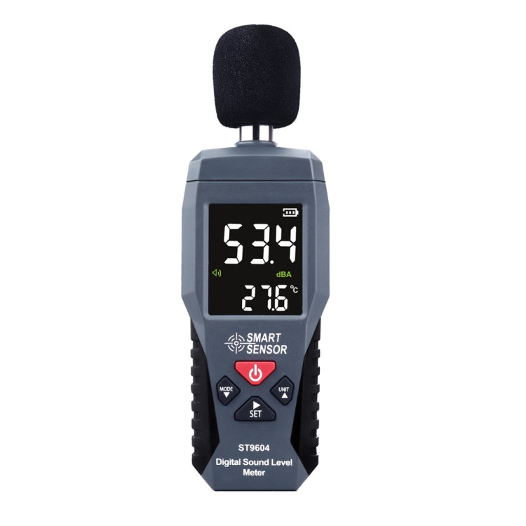 SmartSensor dB Detector de Decibéis Testador de Áudio, ST9604, AS804