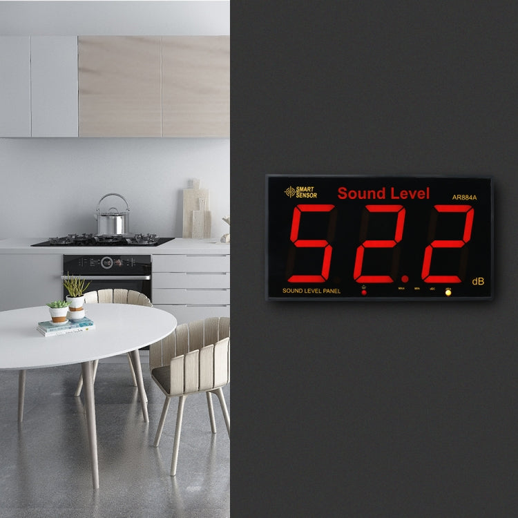 Medidor de Nível Sonoro Inteligente de Parede SmartSensor AR884A