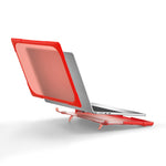 Capa protetora para portátil anti-queda bicolor TPU + PC, para MacBook Air 13,6 polegadas A2681 2022 / M3 2024 A3113 / M4 2025 A3240