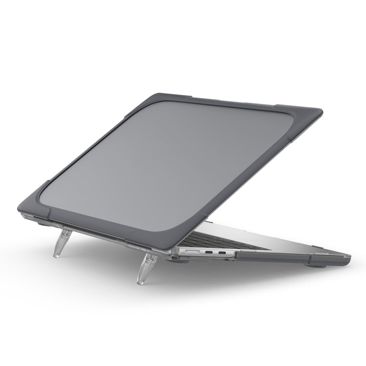 Capa protetora para portátil anti-queda bicolor TPU + PC, para MacBook Air 13,6 polegadas A2681 2022 / M3 2024 A3113 / M4 2025 A3240