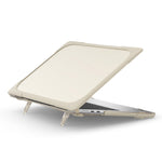 Capa protetora para portátil anti-queda bicolor TPU + PC, para MacBook Air 13,6 polegadas A2681 2022 / M3 2024 A3113 / M4 2025 A3240