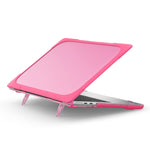 Capa protetora para portátil anti-queda bicolor TPU + PC, para MacBook Air 13,6 polegadas A2681 2022 / M3 2024 A3113 / M4 2025 A3240