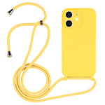 Crossbody Lanyard Liquid Silicone Case, For iPhone 13 Pro Max, For iPhone 12, For iPhone 12 Pro