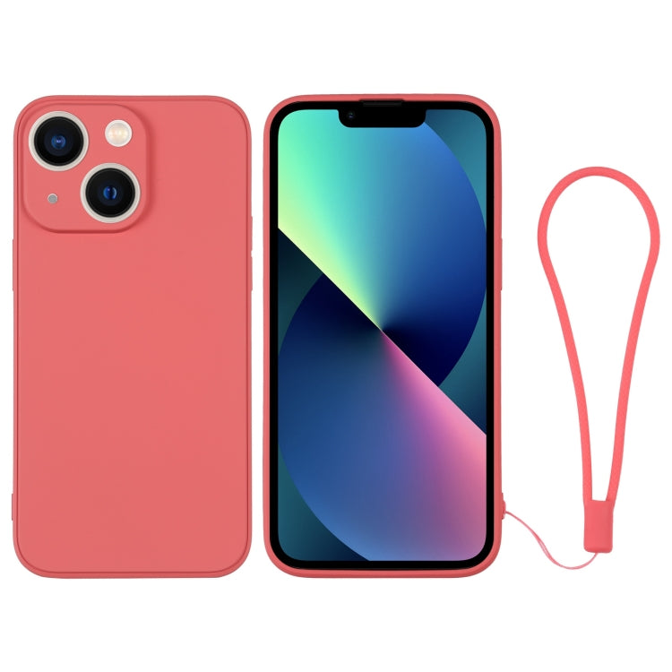 Silicone Phone Case with Wrist Strap, For iPhone 13 mini, For iPhone 13, For iPhone 13 Pro, For iPhone 13 Pro Max