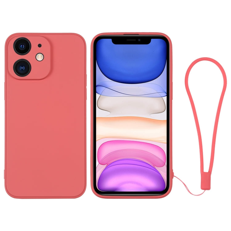Silicone Phone Case with Wrist Strap, For iPhone 11, For iPhone 11 Pro, For iPhone 11 Pro Max