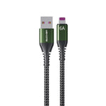WEKOME WDC-169I Série Raython Cabo de Dados USB para 8 Pinos de Carga Rápida 6A, Comprimento: 1m