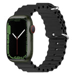 Correia de Silicone Ocean, Para Apple Watch Series 8&7 41mm, Para Apple Watch Series 8&7 41mm / SE 2&6&SE&5&4 40mm