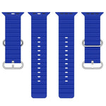 Correia de Silicone Ocean, Para Apple Watch Series 8&7 41mm, Para Apple Watch Series 8&7 41mm / SE 2&6&SE&5&4 40mm