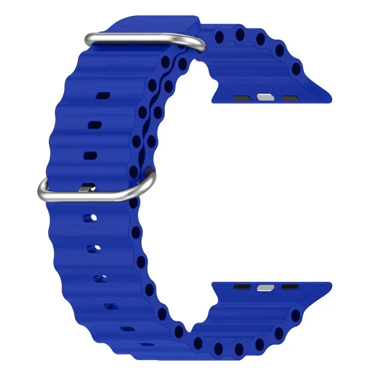 Correia de Silicone Ocean, Para Apple Watch Series 8&7 41mm, Para Apple Watch Series 8&7 41mm / SE 2&6&SE&5&4 40mm