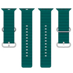 Correia de Silicone Ocean, Para Apple Watch Series 8&7 41mm, Para Apple Watch Series 8&7 41mm / SE 2&6&SE&5&4 40mm
