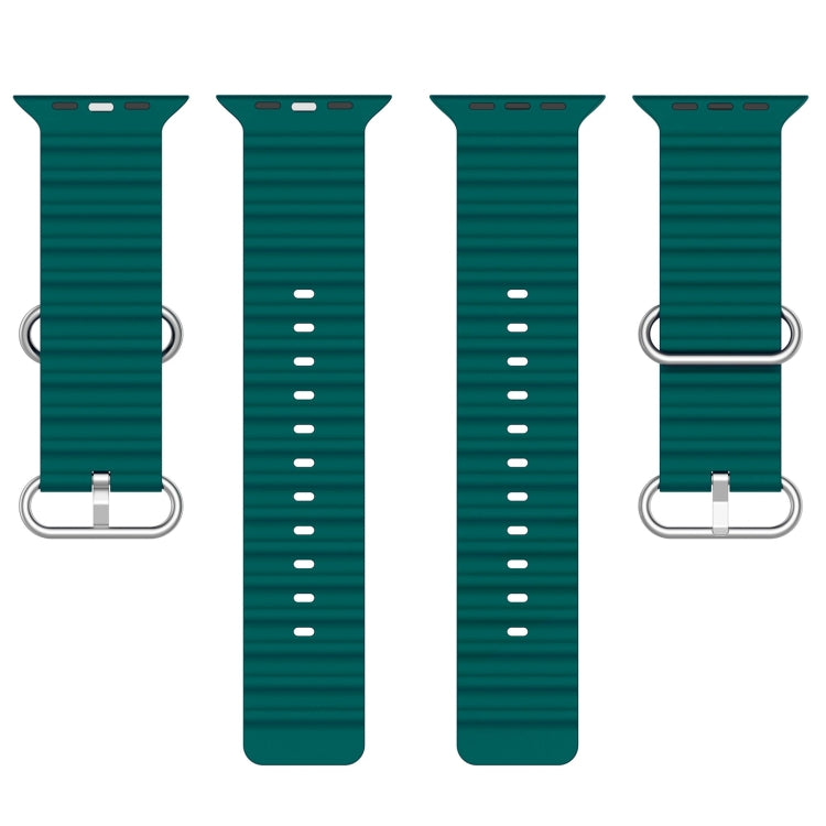 Correia de Silicone Ocean, Para Apple Watch Series 8&7 41mm, Para Apple Watch Series 8&7 41mm / SE 2&6&SE&5&4 40mm