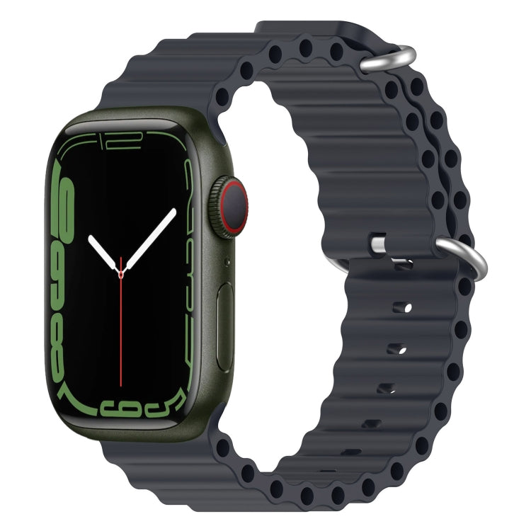 Correia de Silicone Ocean, Para Apple Watch Series 8&7 41mm, Para Apple Watch Series 8&7 41mm / SE 2&6&SE&5&4 40mm