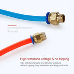 Conector Rápido Pneumático Reto com Rosca Macho PC6-04 LAIZE 2 Peças, PC4-01 (10pcs), PC4-02 (10pcs), PC4-M5 (10pcs), PC6-01 (10pcs), PC6-02 (10pcs), PC6-03 (10pcs), PC6-04 (2pcs), PC6-M5 (10pcs), PC8-01 (10pcs), PC8-02 (10pcs), PC8-03 (10pcs)