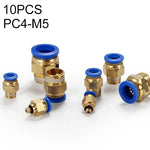 Conector Rápido Pneumático Reto com Rosca Macho PC6-04 LAIZE 2 Peças, PC4-01 (10pcs), PC4-02 (10pcs), PC4-M5 (10pcs), PC6-01 (10pcs), PC6-02 (10pcs), PC6-03 (10pcs), PC6-04 (2pcs), PC6-M5 (10pcs), PC8-01 (10pcs), PC8-02 (10pcs), PC8-03 (10pcs)
