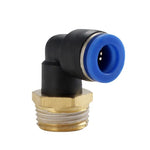 PL6-04 LAIZE 2pcs Conector Rápido Pneumático de Cotovelo com Rosca Macho, PL4-01 (10pcs), PL4-02 (10pcs), PL4-M5 (10pcs), PL6-01 (10pcs), PL6-02 (10pcs), PL6-03 (10pcs), PL6-04 (2pcs), PL6-M5 (10pcs), PL8-01 (10pcs), PL8-02 (10pcs), PL8-03 (10pcs)