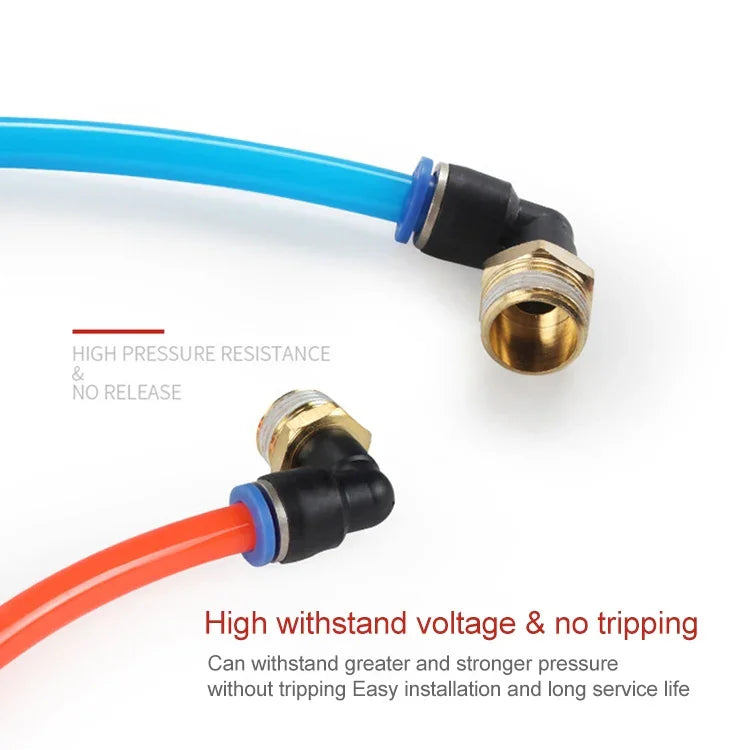PL6-04 LAIZE 2pcs Conector Rápido Pneumático de Cotovelo com Rosca Macho, PL4-01 (10pcs), PL4-02 (10pcs), PL4-M5 (10pcs), PL6-01 (10pcs), PL6-02 (10pcs), PL6-03 (10pcs), PL6-04 (2pcs), PL6-M5 (10pcs), PL8-01 (10pcs), PL8-02 (10pcs), PL8-03 (10pcs)