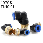PL6-04 LAIZE 2pcs Conector Rápido Pneumático de Cotovelo com Rosca Macho, PL4-01 (10pcs), PL4-02 (10pcs), PL4-M5 (10pcs), PL6-01 (10pcs), PL6-02 (10pcs), PL6-03 (10pcs), PL6-04 (2pcs), PL6-M5 (10pcs), PL8-01 (10pcs), PL8-02 (10pcs), PL8-03 (10pcs)