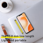 100W 10Gbps USB-C/Type-C to USB-C/Type-C FPC Flexible Data Cable, Length: 13.8cm, 10Gbps USB-C/Type-C to USB-C/Type-C