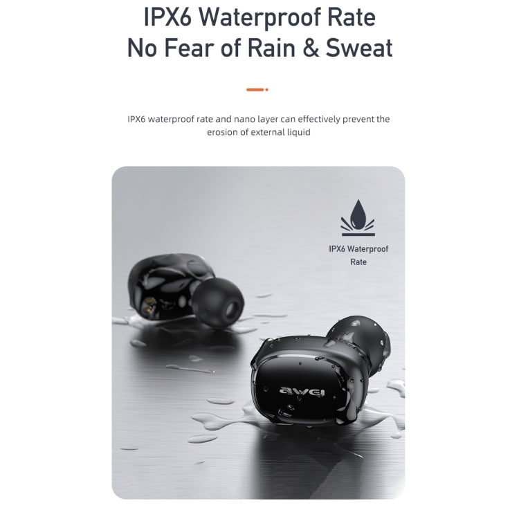 awei T13 Pro Auscultadores Desportivos Bluetooth V5.1, T13Pro