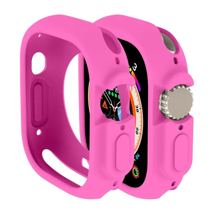 Capa Protetora Candy TPU, Para Apple Watch Ultra 3 / 2 / 1 49mm, Para Apple Watch Ultra 49mm