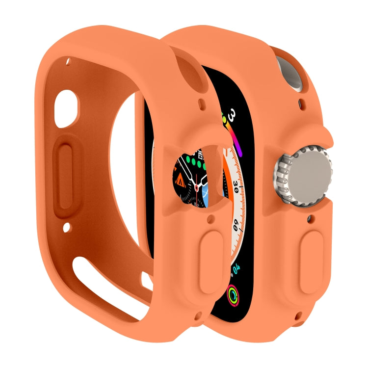 Capa Protetora Candy TPU, Para Apple Watch Ultra 3 / 2 / 1 49mm, Para Apple Watch Ultra 49mm