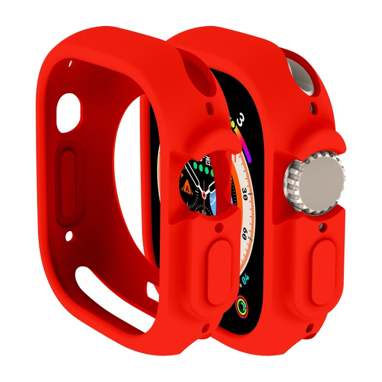 Capa Protetora Candy TPU, Para Apple Watch Ultra 3 / 2 / 1 49mm, Para Apple Watch Ultra 49mm