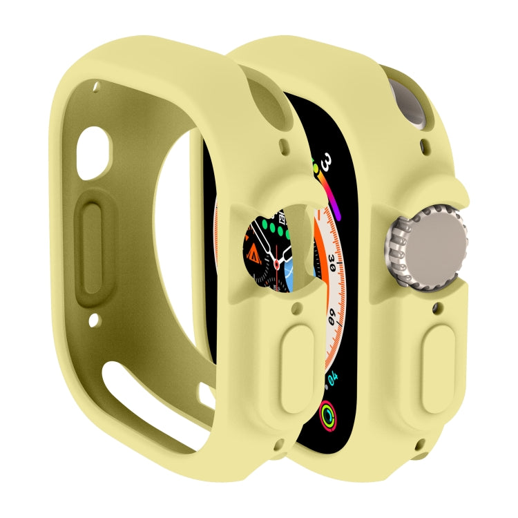 Capa Protetora Candy TPU, Para Apple Watch Ultra 3 / 2 / 1 49mm, Para Apple Watch Ultra 49mm