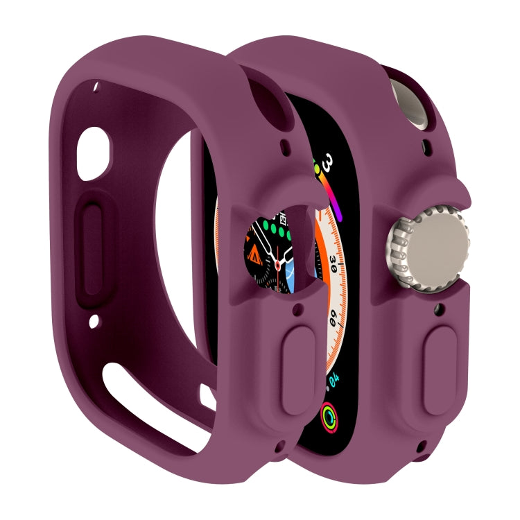 Capa Protetora Candy TPU, Para Apple Watch Ultra 3 / 2 / 1 49mm, Para Apple Watch Ultra 49mm