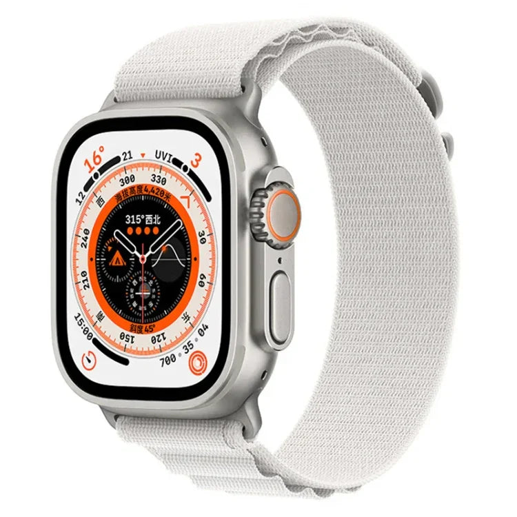 Pulseira de Nylon para Relógio, Para Apple Watch Ultra 49mm