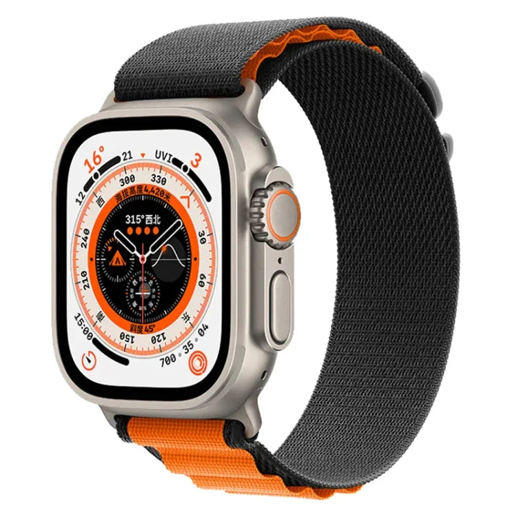 Pulseira de Nylon para Relógio, Para Apple Watch Ultra 49mm