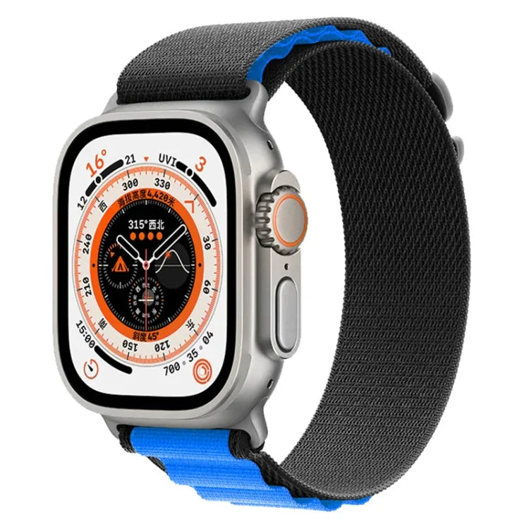 Pulseira de Nylon para Relógio, Para Apple Watch Ultra 49mm