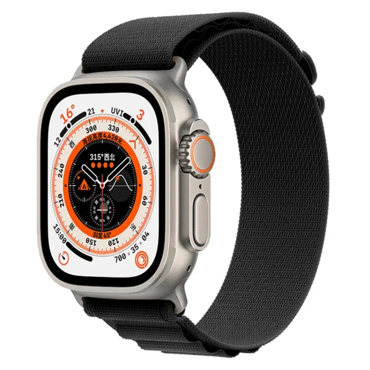 Pulseira de Nylon para Relógio, Para Apple Watch Ultra 49mm