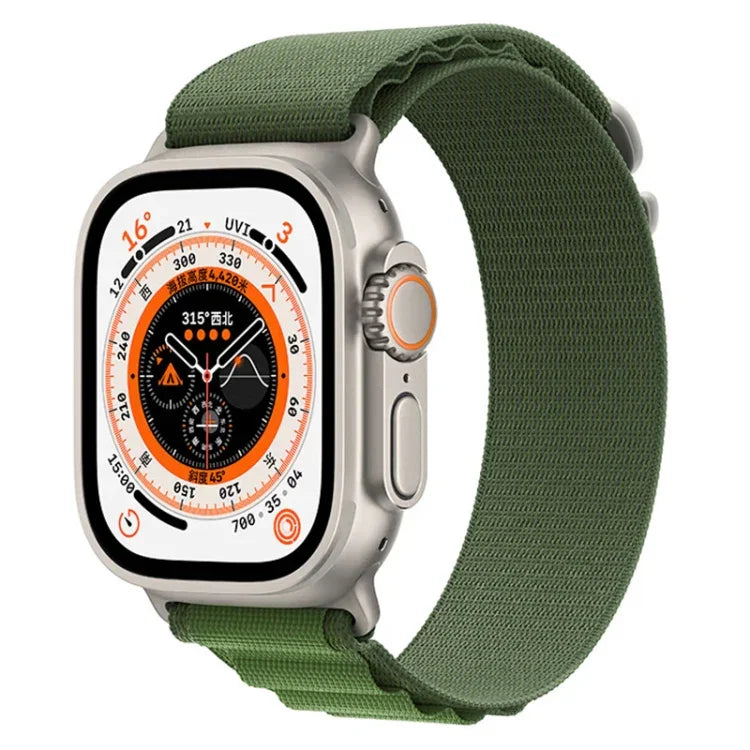 Pulseira de Nylon para Relógio, Para Apple Watch Ultra 49mm