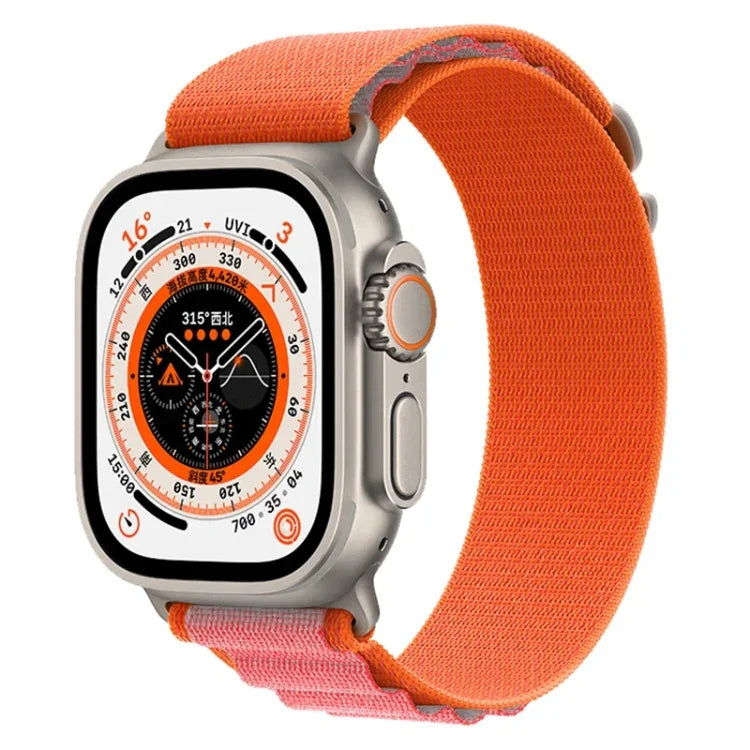Pulseira de Nylon para Relógio, Para Apple Watch Ultra 49mm