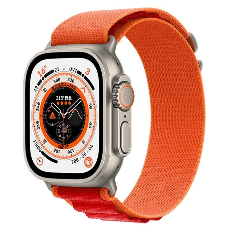 Pulseira de Nylon para Relógio, Para Apple Watch Ultra 49mm