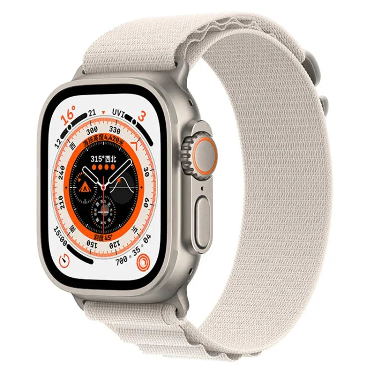 Pulseira de Nylon para Relógio, Para Apple Watch Ultra 49mm