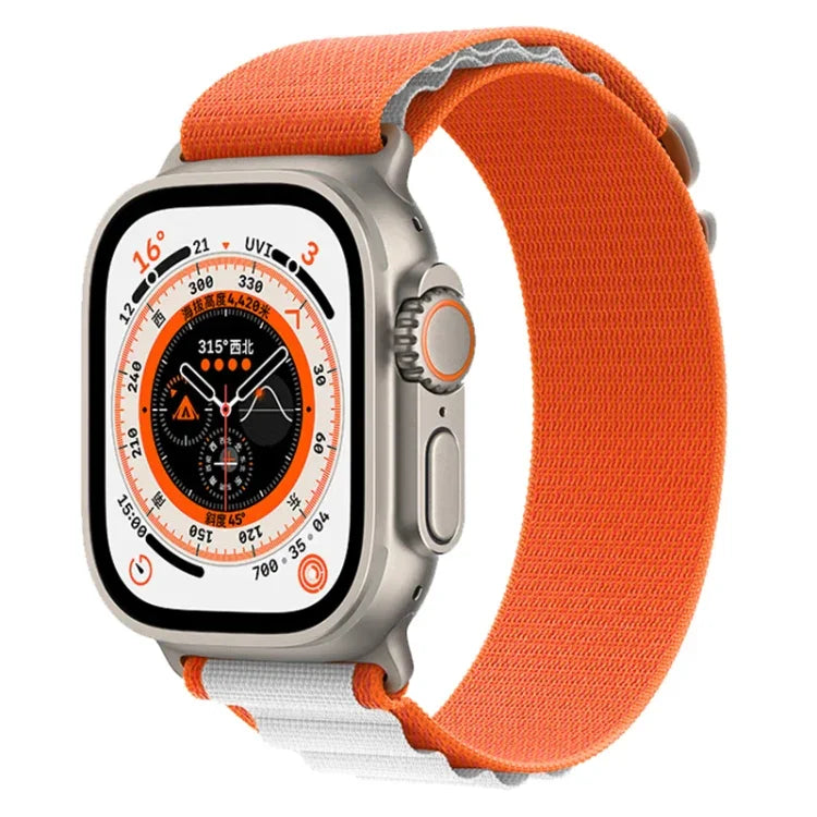 Pulseira de Nylon para Relógio, Para Apple Watch Ultra 49mm