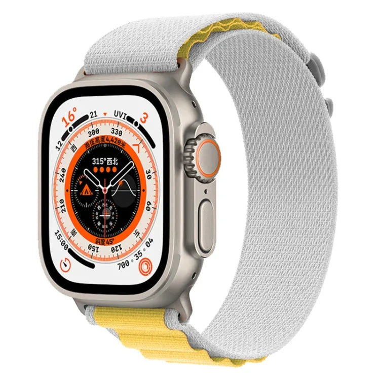 Pulseira de Nylon para Relógio, Para Apple Watch Ultra 49mm