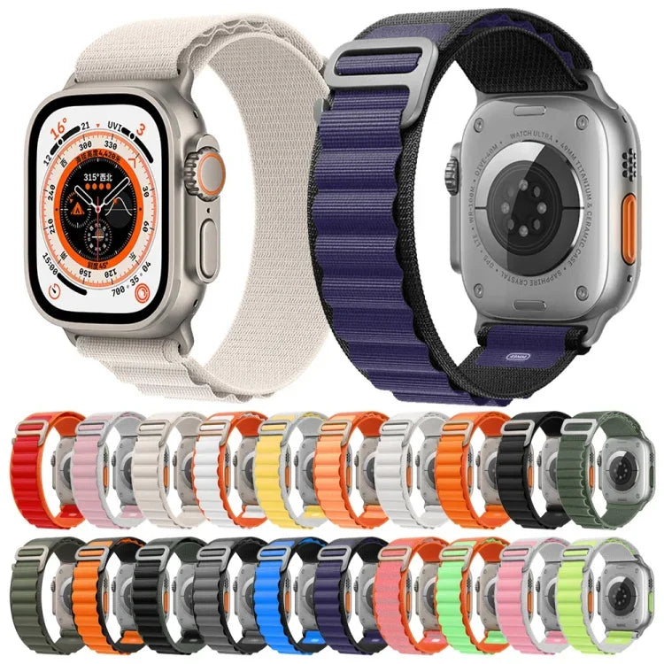 Pulseira de Nylon para Relógio, Para Apple Watch Ultra 49mm