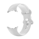 Pulseira de Relógio em Silicone de Cor Única para Google Pixel Watch 4 / 3 / 2 / 1 41mm, Homem, Mulher