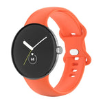 Pulseira de Relógio em Silicone de Cor Única para Google Pixel Watch 4 / 3 / 2 / 1 41mm, Homem, Mulher
