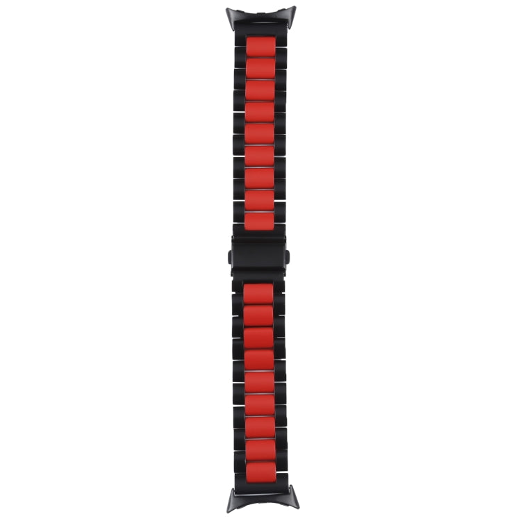 Pulseira de Relógio em Metal de Aço Inoxidável de Três Fios, Para Google Pixel Watch 4 / 3 / 2 / 1 41mm