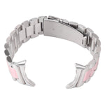 Pulseira de Relógio em Metal de Aço Inoxidável de Três Fios, Para Google Pixel Watch 4 / 3 / 2 / 1 41mm