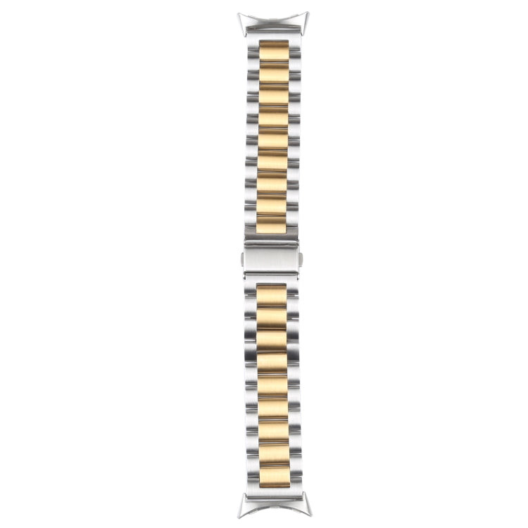 Pulseira de Relógio em Metal de Aço Inoxidável de Três Fios, Para Google Pixel Watch 4 / 3 / 2 / 1 41mm