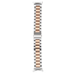 Pulseira de Relógio em Metal de Aço Inoxidável de Três Fios, Para Google Pixel Watch 4 / 3 / 2 / 1 41mm