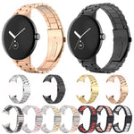 Pulseira de Relógio em Metal de Aço Inoxidável de Três Fios, Para Google Pixel Watch 4 / 3 / 2 / 1 41mm