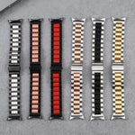 Pulseira de Relógio em Metal de Aço Inoxidável de Três Fios, Para Google Pixel Watch 4 / 3 / 2 / 1 41mm