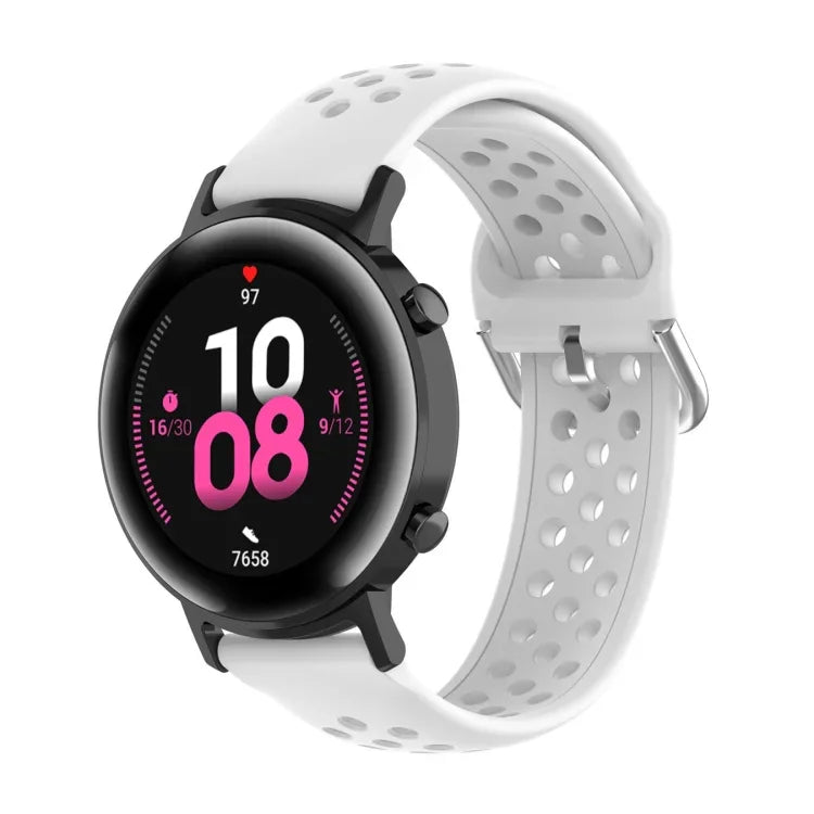 Pulseira Desportiva de Cor Sólida com Fecho de 20mm, Para Huawei Watch GT2 42MM, Para Galaxy Watch Active2 / Active
