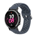 20mm Clasp Solid Color Sport Wrist Strap Watchband, For Huawei Watch GT2 42MM, For Galaxy Watch Active2 / Active